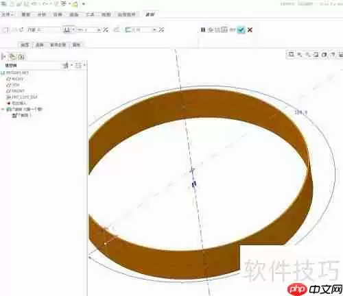 Creo钣金：圆柱体的展开方法