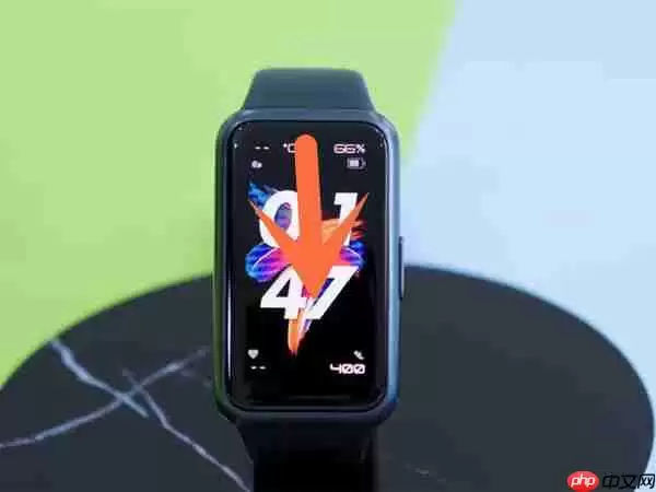 华为手环7手机怎么查找