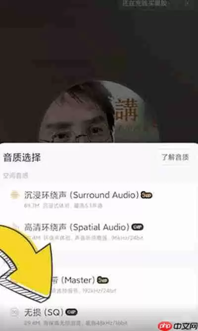 网易云音乐怎么关闭超清母带