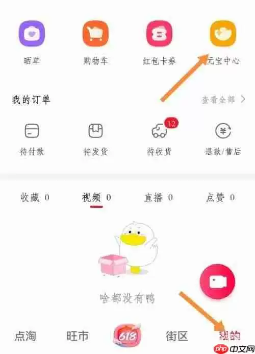 点淘头像挂件在哪里设置