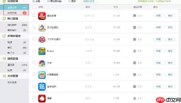 XY苹果助手怎么进行应用管理？XY苹果助手进行应用管理方法解析