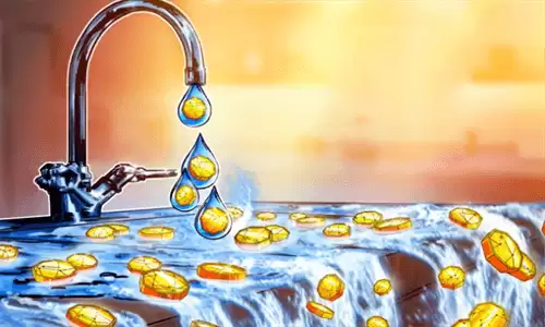 加密代币解锁图示