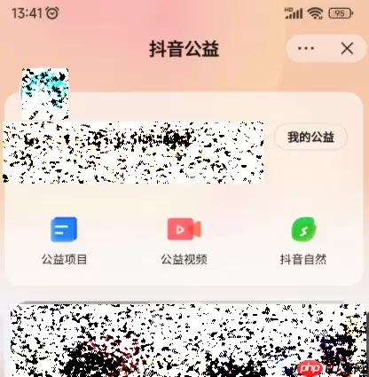 抖音如何进入抖音公益平台？抖音进入抖音公益平台的方法