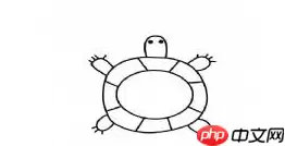 qq画图红包海龟怎么画?QQ画图红包所有图案画法汇总