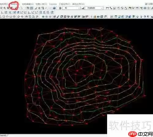 CASS方格网法计算两期土方量教程