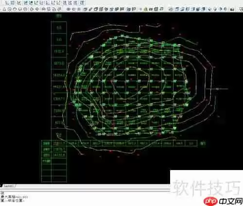 CASS方格网法计算两期土方量教程