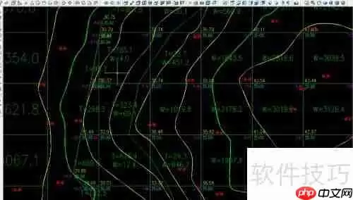 CASS方格网法计算两期土方量教程