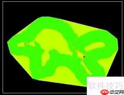 CAD（飞时达）如何将地形处理出GIS的感觉？