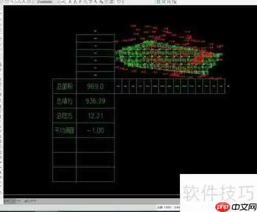 南方Cass方格网法土方量计算教程