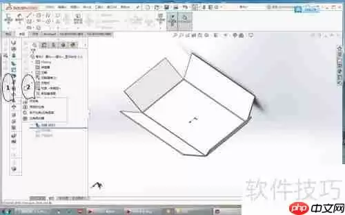 SOLIDWORKS钣金设计：闭合角的巧用与展开技巧