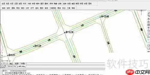飞时达控规道路竖向设计方法