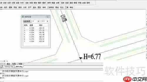 飞时达控规道路竖向设计方法