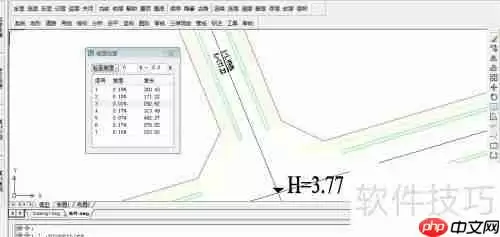 飞时达控规道路竖向设计方法