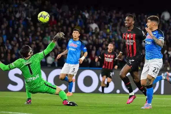 那不勒斯VSAC米兰比赛海报