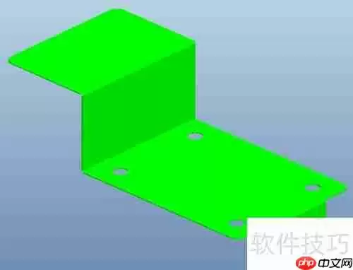 ProE创建钣金展开工程图教程