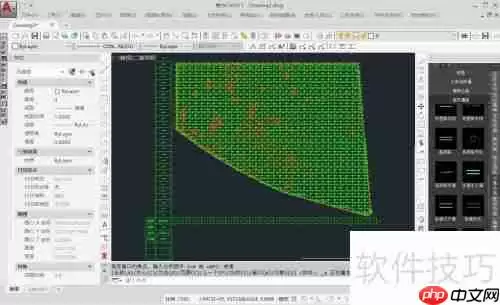 CASS中利用方格网法计算土方量的方法
