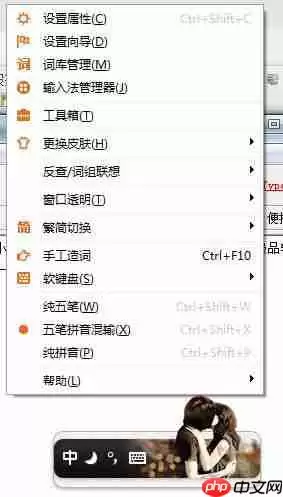 极品五笔输入法怎么设置界面皮肤？极品五笔输入法设置界面皮肤方法分享