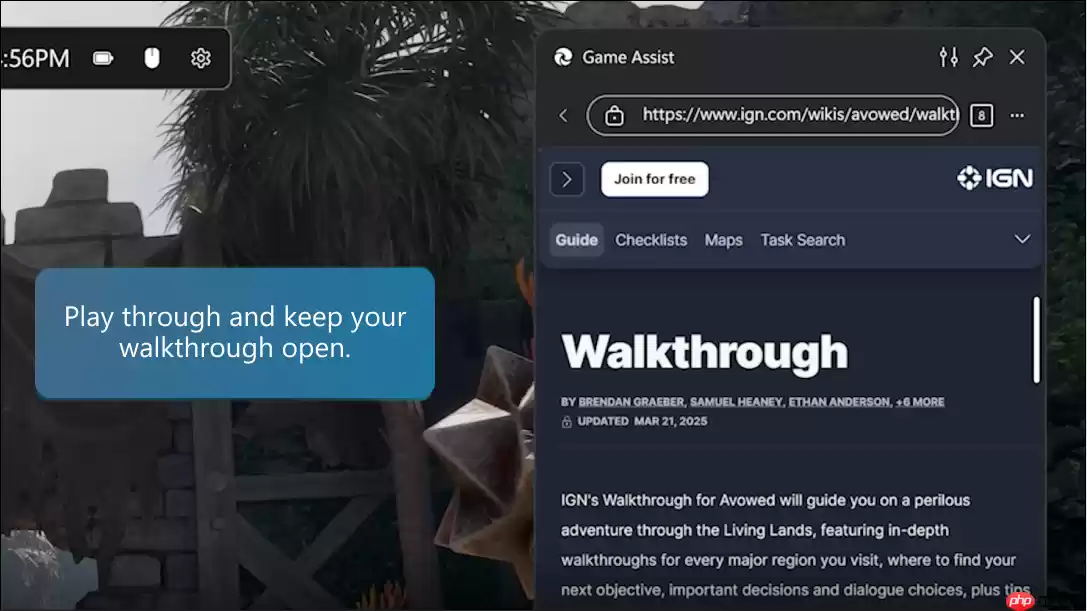 Edge 游戏助手正式向 Win11 用户开放：告别 Alt+Tab 切换影响游