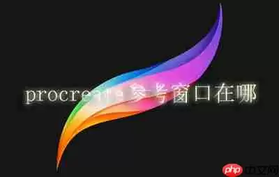 procreate参考窗口在哪