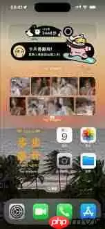 Top widgets怎么设置连网提醒打卡