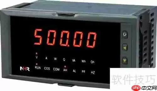 NHR-3300三相综合电量表选型指南