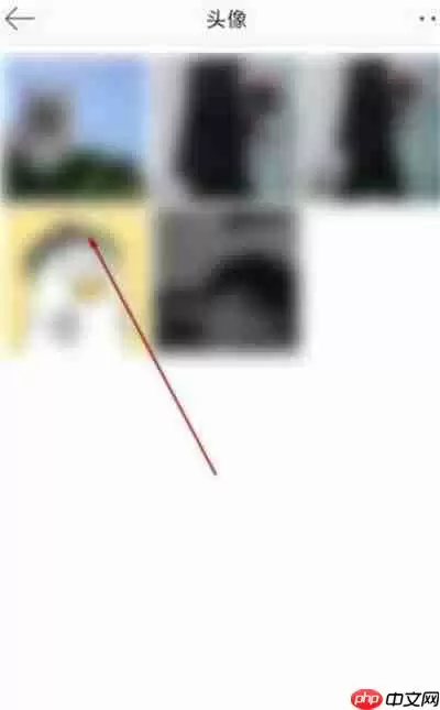 微博怎么查看用过的头像