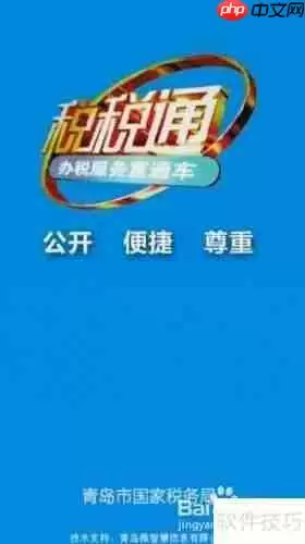 手机税税通申请指南