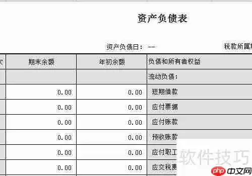 最新最全的财务报表下载地址
