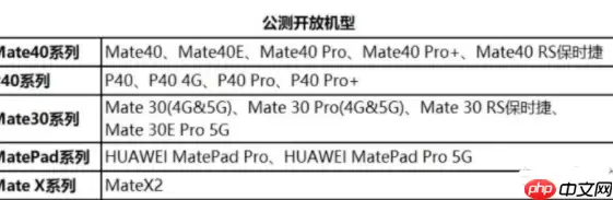 鸿蒙系统内测和公测的区别