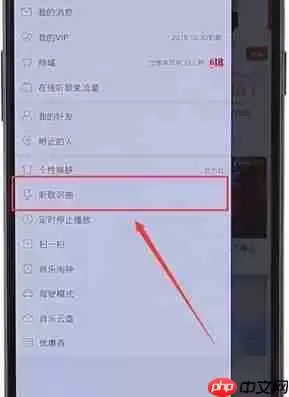 在网易云音乐里怎么找到听歌识曲功能?听歌识曲功能查找方法介绍
