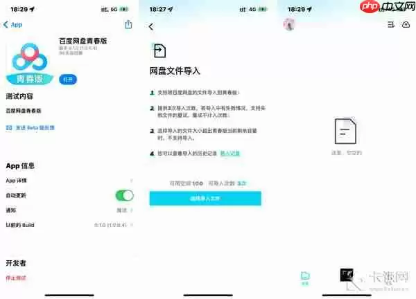 百度网盘青春版有什么区别