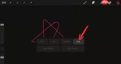 procreate怎么复制局部