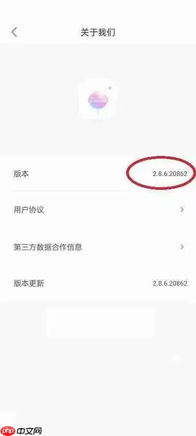 一甜相机版本号如何查看