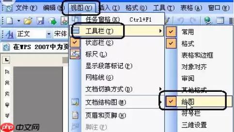 wps2007怎么插入漂亮页码样式？wps2007插入漂亮页码样式步骤分享