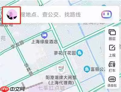 百度地图怎么解除微信账号