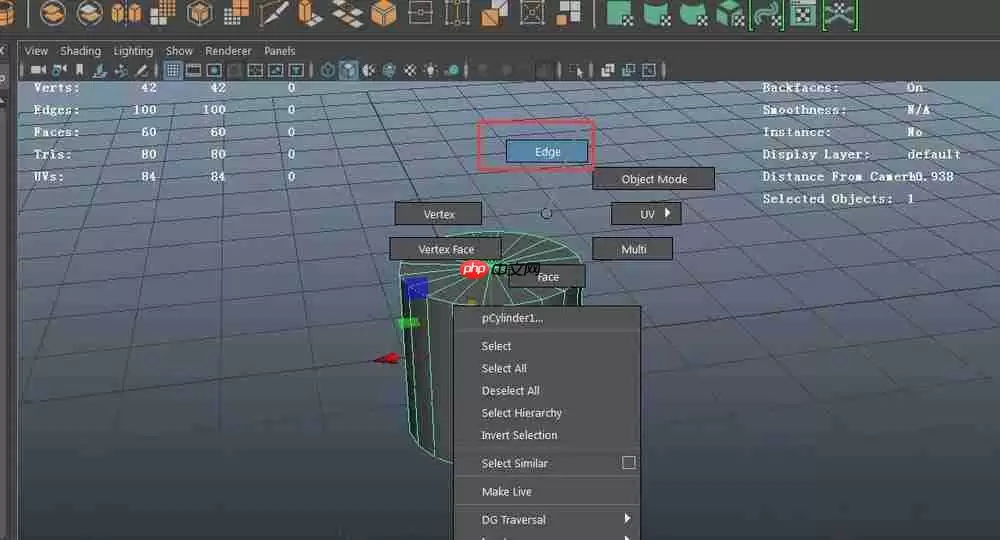 maya怎么提取polygons上的线？提取polygons上的线流程一览