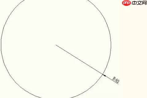 AutoCAD 2010怎么标注圆的半径与直径？