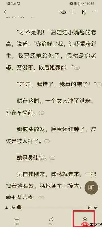 番茄小说怎么设置音量键翻页
