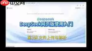 deepseek网页版上传不了附件怎么办