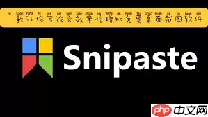 Snipaste截图后怎样添加模糊效果
