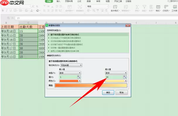Excel表格怎么根据数据填充颜色 根据数据填充颜色方法一览