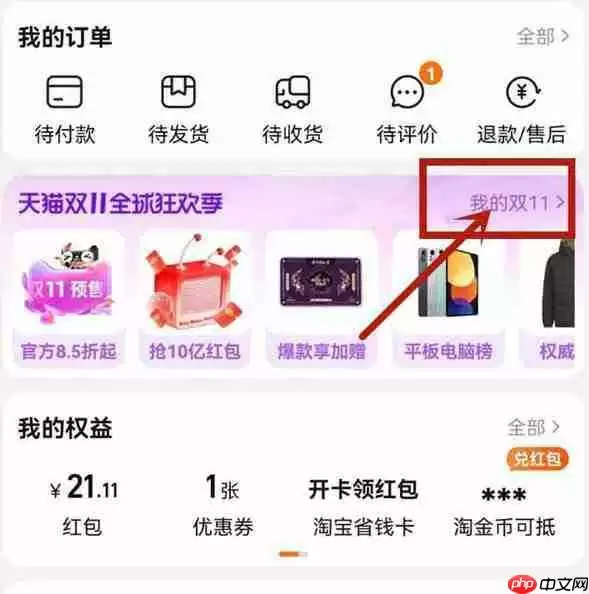 淘宝双11大额券在怎么领