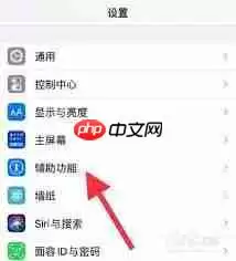 iPhone13如何设置桌面小圆点