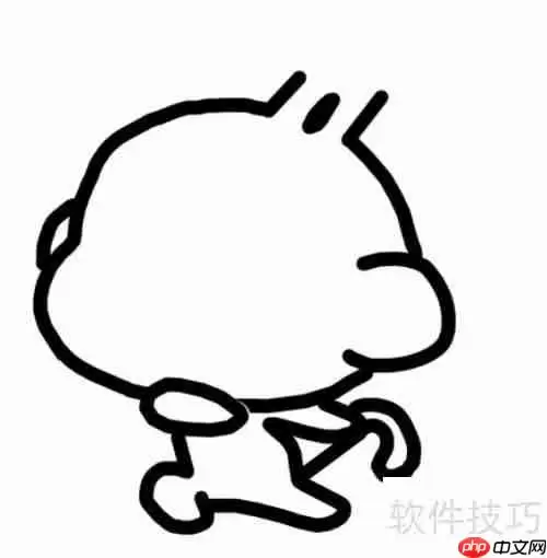 学会画悠嘻猴，简单又可爱的手绘教程