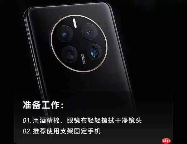 华为手机拍月亮怎么拍