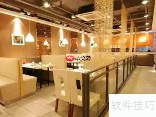 餐饮连锁店装修设计要点