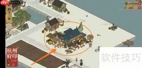 江南百景图茶楼建造方法及作用介绍