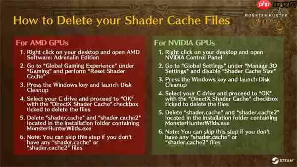 《怪物猎人：荒野》着色器编译崩溃 官方建议清理缓存