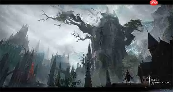 国产动作游戏《湮灭之潮》发布全新截图 枯树古堡共生