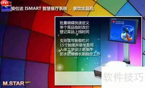 智能餐饮管理系统工作流程图解